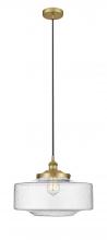  616-1PH-BB-G694-16 - Bridgeton - 1 Light - 16 inch - Brushed Brass - Mini Pendant