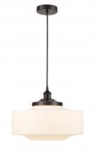 Innovations Lighting 616-1PH-OB-G691-16 - Bridgeton - 1 Light - 16 inch - Oil Rubbed Bronze - Mini Pendant