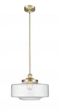  616-1S-AB-G694-16 - Bridgeton - 1 Light - 12 inch - Antique Brass - Stem Hung - Mini Pendant