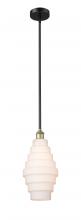 Innovations Lighting 616-1S-BAB-G671-8 - Cascade - 1 Light - 8 inch - Black Antique Brass - Cord hung - Mini Pendant