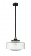 Innovations Lighting 616-1S-BAB-G692-16 - Bridgeton - 1 Light - 12 inch - Black Antique Brass - Stem Hung - Mini Pendant