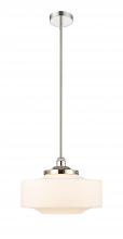 Innovations Lighting 616-1S-PN-G691-16 - Bridgeton - 1 Light - 12 inch - Polished Nickel - Stem Hung - Mini Pendant