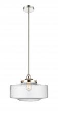 Innovations Lighting 616-1S-PN-G694-16 - Bridgeton - 1 Light - 12 inch - Polished Nickel - Stem Hung - Mini Pendant