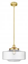 Innovations Lighting 616-1S-SG-G692-16 - Bridgeton - 1 Light - 12 inch - Satin Gold - Stem Hung - Mini Pendant