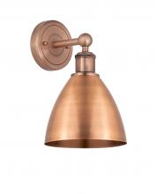 Innovations Lighting 616-1W-AC-MBD-75-AC - Bristol - 1 Light - 8 inch - Antique Copper - Sconce