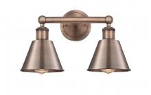 Innovations Lighting 616-2W-AC-M8-AC - Smithfield - 2 Light - 16 inch - Antique Copper - Bath Vanity Light