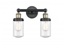 Innovations Lighting 616-2W-BAB-G314 - Dover - 2 Light - 14 inch - Black Antique Brass - Bath Vanity Light