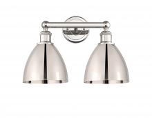 Innovations Lighting 616-2W-PN-MBD-75-PN - Bristol - 2 Light - 17 inch - Polished Nickel - Bath Vanity Light