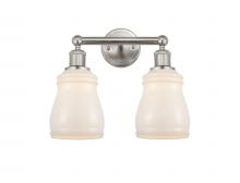 Innovations Lighting 616-2W-SN-G391 - Ellery - 2 Light - 14 inch - Brushed Satin Nickel - Bath Vanity Light