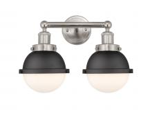 Innovations Lighting 616-2W-SN-HFS-61-BK - Edison - 2 Light - 16 inch - Satin Nickel - Bath Vanity Light