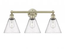 Innovations Lighting 616-3W-AB-GBC-84 - Berkshire - 3 Light - 26 inch - Antique Brass - Bath Vanity Light