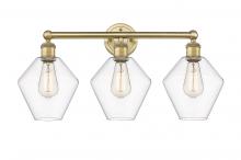 Innovations Lighting 616-3W-BB-G652-8 - Cindyrella - 3 Light - 26 inch - Brushed Brass - Bath Vanity Light