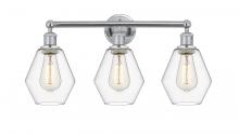  616-3W-PC-G652-6 - Cindyrella - 3 Light - 24 inch - Polished Chrome - Bath Vanity Light