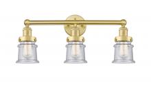 Innovations Lighting 616-3W-SG-G184S - Canton - 3 Light - 23 inch - Satin Gold - Bath Vanity Light