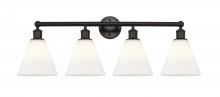  616-4W-OB-GBC-81 - Berkshire - 4 Light - 35 inch - Oil Rubbed Bronze - Bath Vanity Light