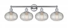 Innovations Lighting 616-4W-PC-G555-8CL - Ithaca - 4 Light - 35 inch - Polished Chrome - Bath Vanity Light