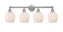  616-4W-SN-G461-6 - Norfolk - 4 Light - 33 inch - Brushed Satin Nickel - Bath Vanity Light