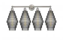  616-4W-SN-G673-8 - Cascade - 4 Light - 35 inch - Satin Nickel - Bath Vanity Light