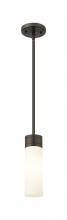 Innovations Lighting 617-1S-OB-G617-8WH - Boreas - 1 Light - 3 inch - Oil Rubbed Bronze - Stem Hung - Mini Pendant