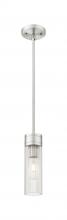 Innovations Lighting 617-1S-SN-G617-8SCL - Boreas - 1 Light - 3 inch - Satin Nickel - Stem Hung - Mini Pendant