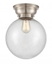 Innovations Lighting 623-1F-SN-G204-10 - Beacon - 1 Light - 10 inch - Brushed Satin Nickel - Flush Mount