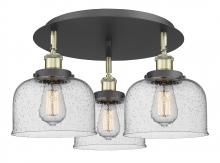 Innovations Lighting 916-3C-BAB-G74 - Cone - 3 Light - 20 inch - Black Antique Brass - Flush Mount