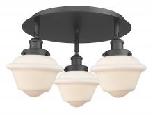 Innovations Lighting 916-3C-BK-G531 - Oxford - 3 Light - 19 inch - Matte Black - Flush Mount