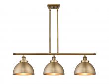 Innovations Lighting 916-3I-BB-MFD-10-BB - Derby - 3 Light - 36 inch - Brushed Brass - Stem Hung - Island Light