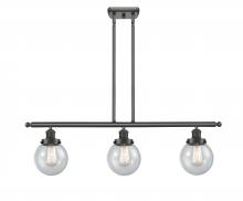 Innovations Lighting 916-3I-OB-G204-6-LED - Beacon - 3 Light - 36 inch - Oil Rubbed Bronze - Stem Hung - Island Light