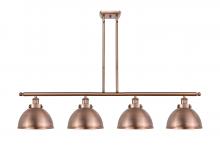 Innovations Lighting 916-4I-AC-MFD-10-AC - Derby - 4 Light - 48 inch - Antique Copper - Stem Hung - Island Light