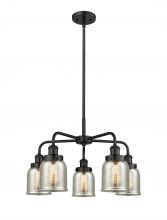 Innovations Lighting 916-5CR-BK-G58 - Cone - 5 Light - 24 inch - Matte Black - Chandelier