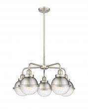 Innovations Lighting 916-5CR-SN-HFS-64-SN - Ballston Urban - 5 Light - 26 inch - Satin Nickel - Chandelier