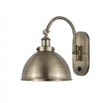 Innovations Lighting 918-1W-AB-MFD-10-AB - Ballston Urban - 1 Light - 10 inch - Antique Brass - Sconce