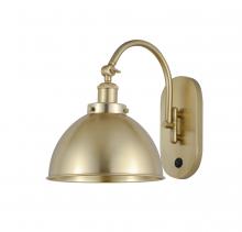 Innovations Lighting 918-1W-SG-MFD-10-SG - Ballston Urban - 1 Light - 10 inch - Satin Gold - Sconce