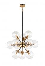 Matteo Lighting C62812AGCL - Soleil Chandelier