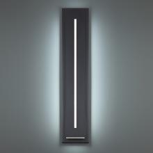  WS-W66236-35-BK - Midnight Outdoor Wall Sconce Light