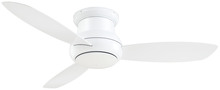 Minka-Aire F474L-WH - 52" LED FLUSH MOUNT CEILING FAN