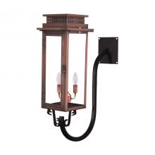 Primo Gas Lanterns NV-22E_GN - Two Light Gooseneck Bracket