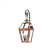 Primo Gas Lanterns OL-27E_TS - Two Light Top Scroll