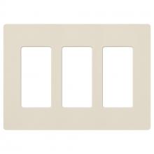 Lutron Electronics SC-3-PM - SATIN WALLPLATE 3G PM