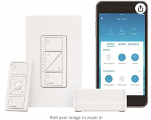 Lutron Electronics P-BDG-PKG1W - Caséta Dimmer Starter Kit