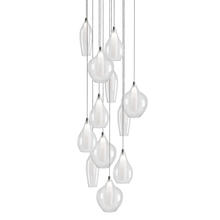  MP3012 - Victoria 12 Head Chrome LED Multi Pendant