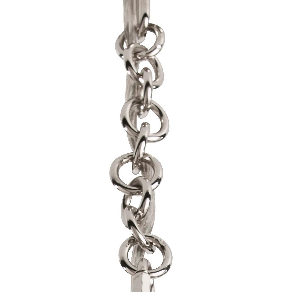 3' Chain - Polished Nickel