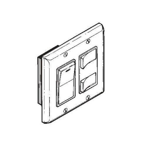 3-Function Control, Ivory, 20 amps, 120V.