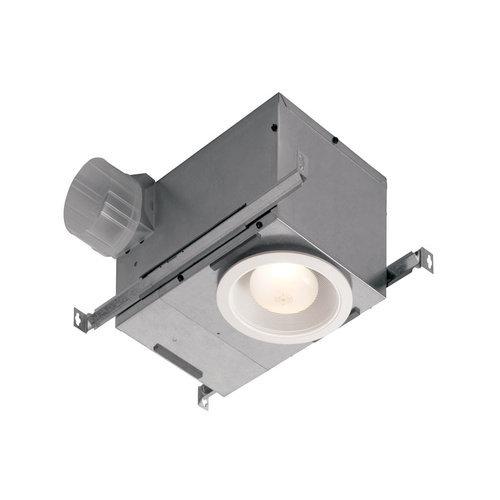 Fan/Light, Recessed, 75 Watt bulb, R30 or BR30  UL Listed, 70 CFM.