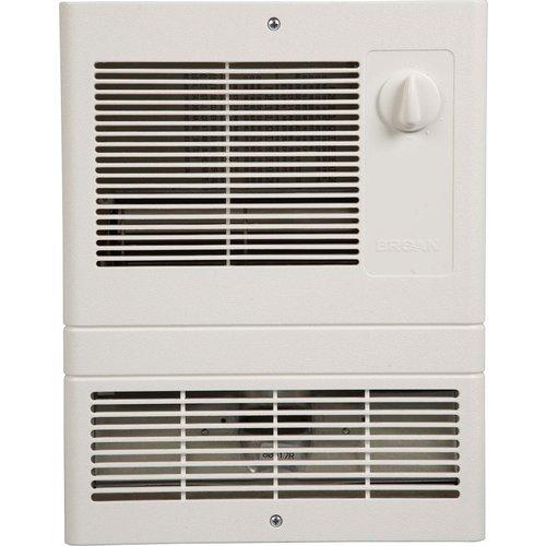 Wall Heater, High-Capactiy, 1500W Heater, White Grille, 120/240V.