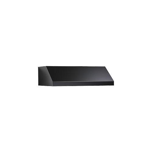 30 in., Black, Under Cabinet Hood, Internal Blower, 440 CFM