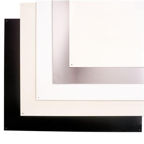 30 in., Bisque/Black Backsplash