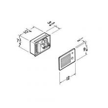 Broan-Nutone 174F - Project Pack Finish Unit. Use 171H Project pack housing for rough-in. 750/1500W 120VAC, 1125W 208VAC