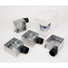 Broan-Nutone 3677H - A Fan/Light Housing Pack, Includes built-in slide channels and mounting brackets.